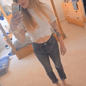 {Levi's} 501 S Gray Jeans